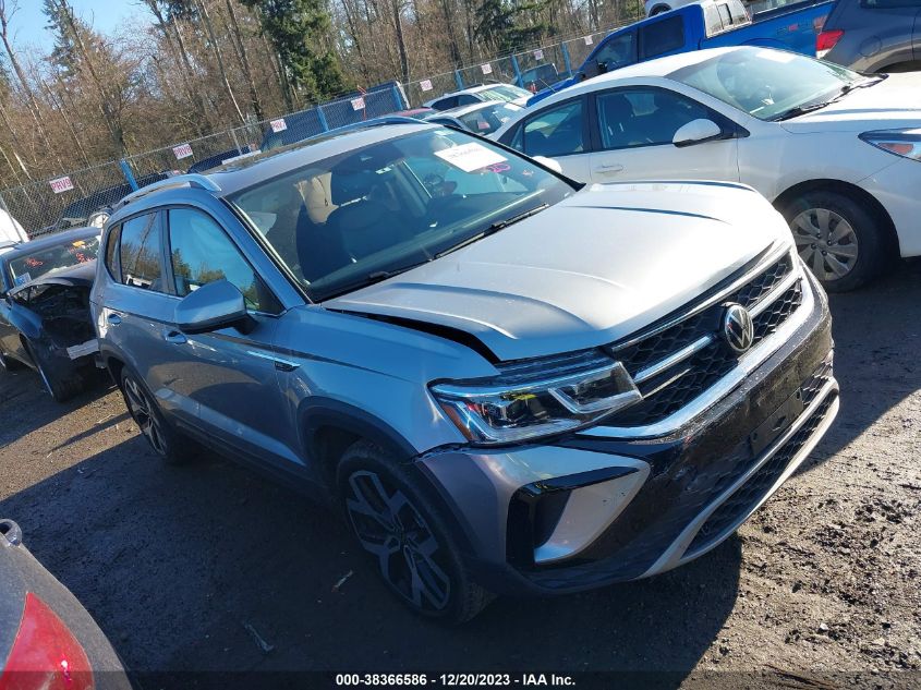 2022 VOLKSWAGEN TAOS 1.5T SEL - 3VV2X7B21NM060967