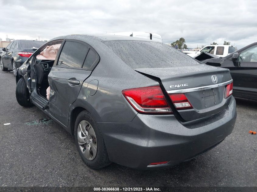 2013 HONDA CIVIC LX - 19XFB2F58DE281044