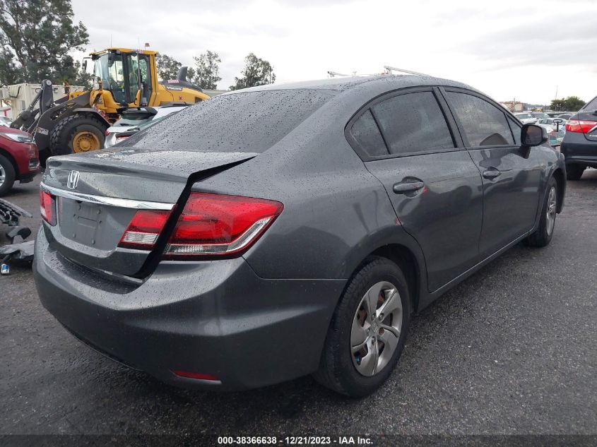 2013 HONDA CIVIC LX - 19XFB2F58DE281044