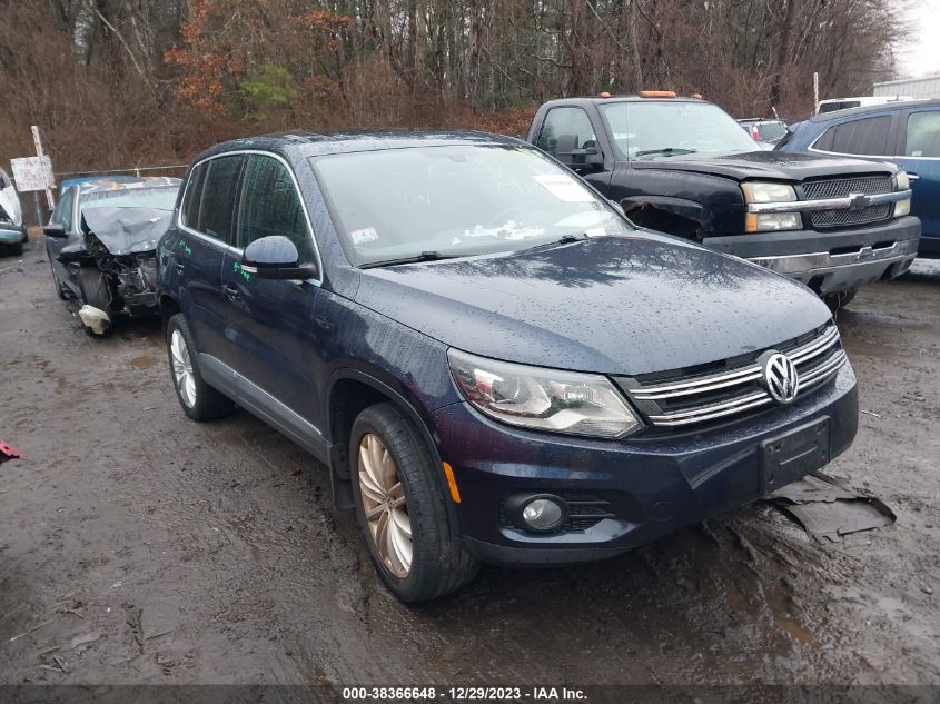 2016 VOLKSWAGEN TIGUAN SE - WVGBV7AX7GW608115