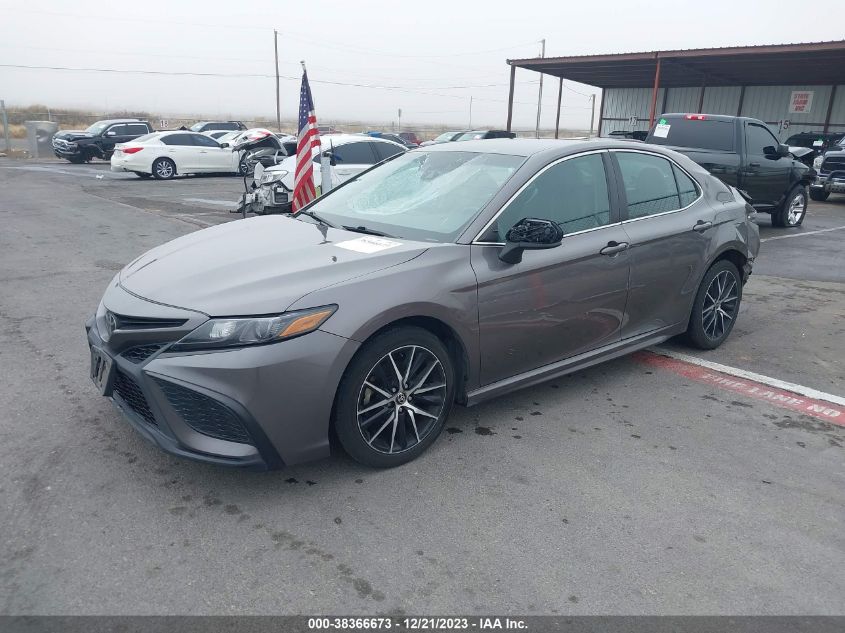 2021 TOYOTA CAMRY SE/SE NIGHT SHADE - 4T1G11AK6MU438503