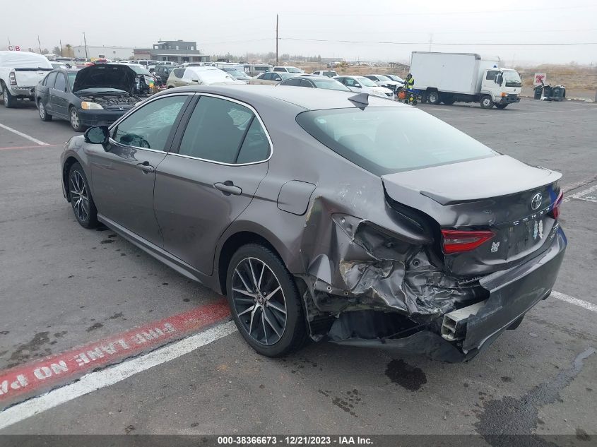 2021 TOYOTA CAMRY SE/SE NIGHT SHADE - 4T1G11AK6MU438503