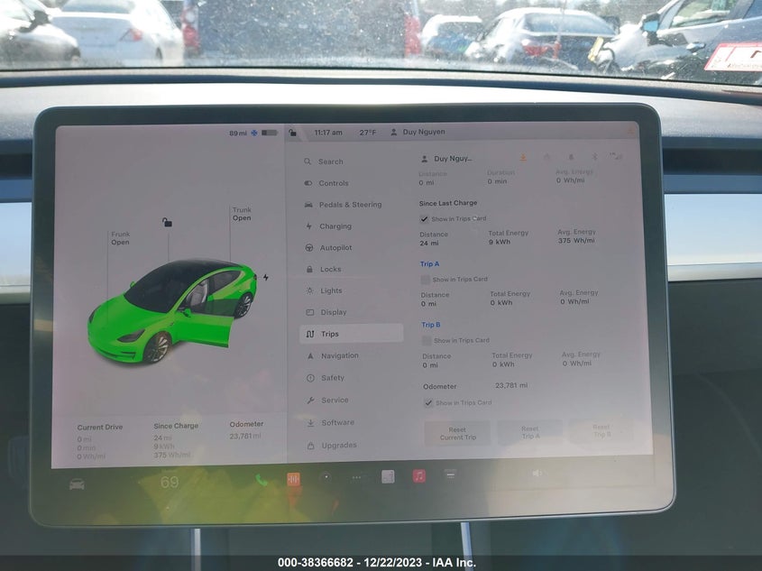 VIN 5YJ3E1EB2KF392546 2019 TESLA MODEL 3 LONG RANGE/PERFORMANCE