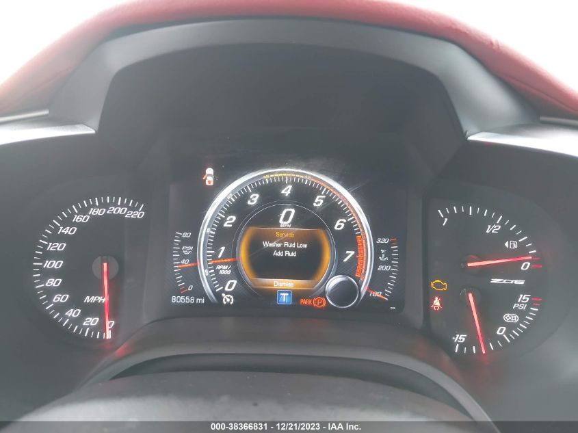 2015 CHEVROLET CORVETTE Z06 2LZ - 1G1YR3D60F5607402