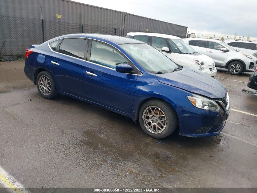 2016 NISSAN SENTRA S/SV/SR/SL - 3N1AB7AP6GY334605