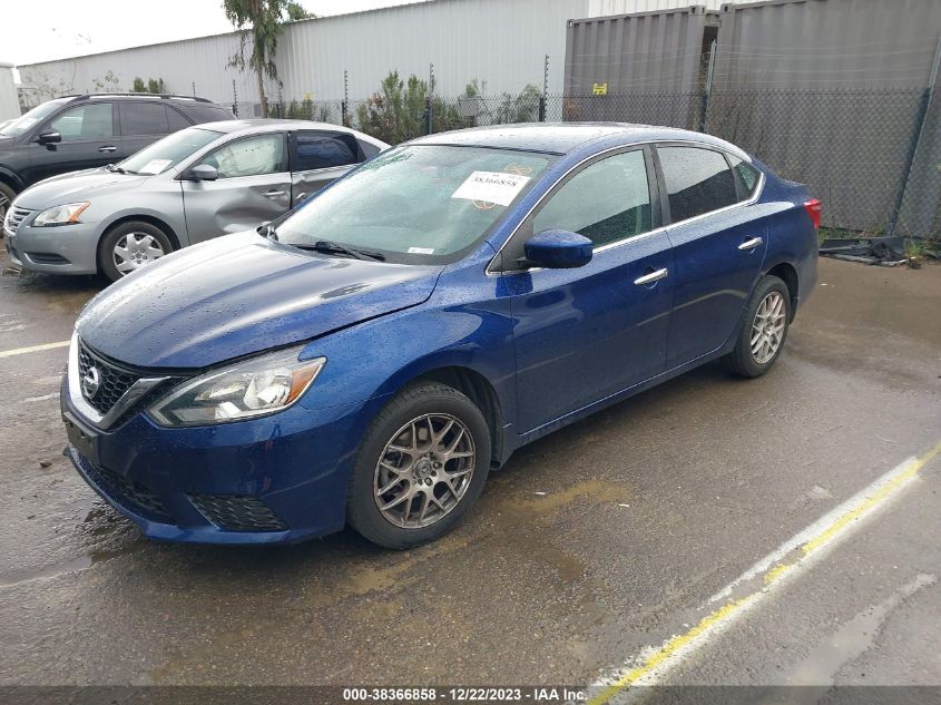 2016 NISSAN SENTRA S/SV/SR/SL - 3N1AB7AP6GY334605