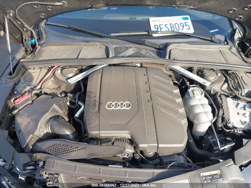 2023 AUDI A5 SPORTBACK PREMIUM PLUS 45 TFSI S LINE QUATTRO S TRONIC - WAUFACF56PA026955