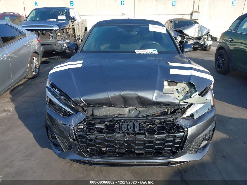 2023 AUDI A5 SPORTBACK PREMIUM PLUS 45 TFSI S LINE QUATTRO S TRONIC - WAUFACF56PA026955
