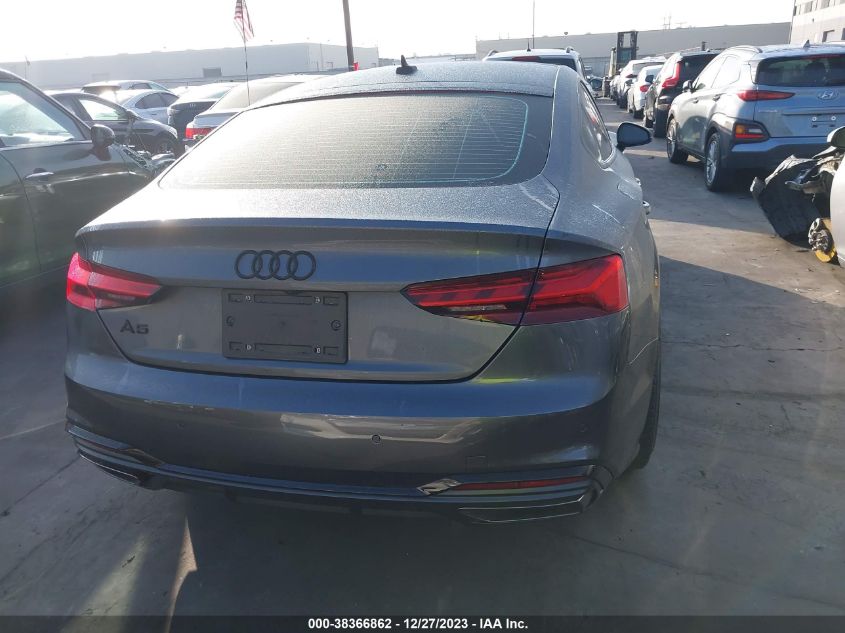 2023 AUDI A5 SPORTBACK PREMIUM PLUS 45 TFSI S LINE QUATTRO S TRONIC - WAUFACF56PA026955