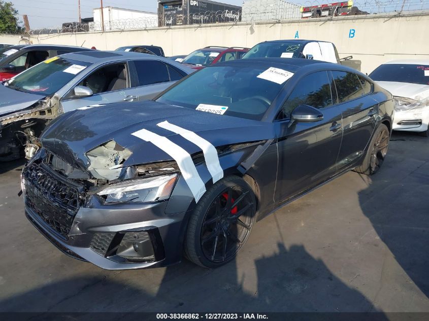 2023 AUDI A5 SPORTBACK PREMIUM PLUS 45 TFSI S LINE QUATTRO S TRONIC - WAUFACF56PA026955