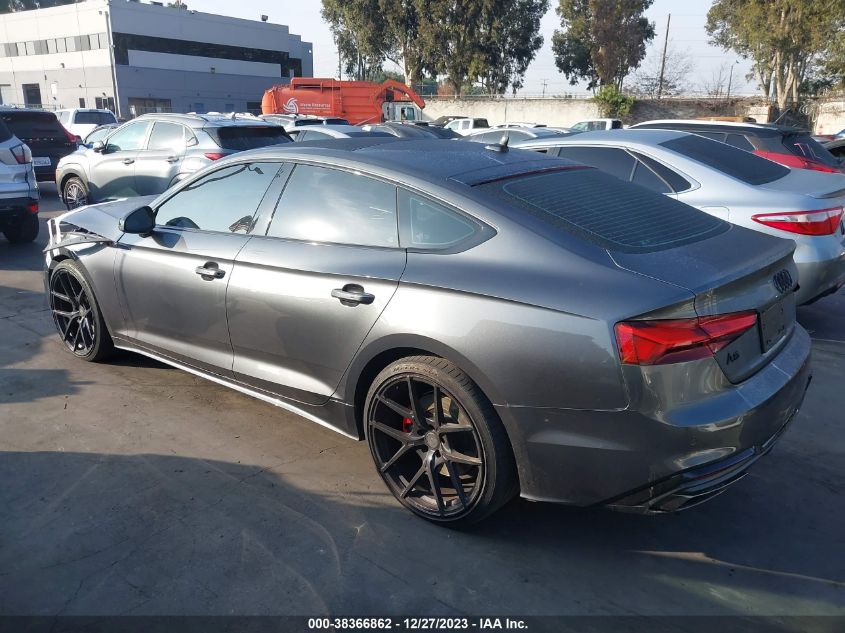 2023 AUDI A5 SPORTBACK PREMIUM PLUS 45 TFSI S LINE QUATTRO S TRONIC - WAUFACF56PA026955