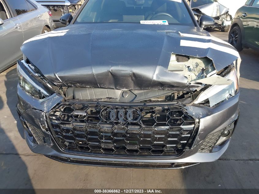 2023 AUDI A5 SPORTBACK PREMIUM PLUS 45 TFSI S LINE QUATTRO S TRONIC - WAUFACF56PA026955