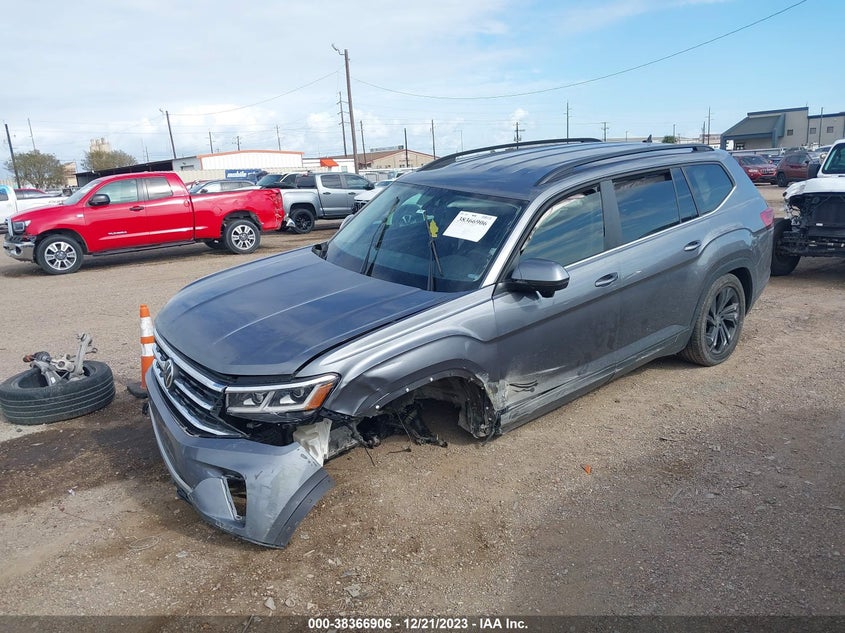 VIN 1V2HR2CA1MC597901 2021 VOLKSWAGEN ATLAS SE