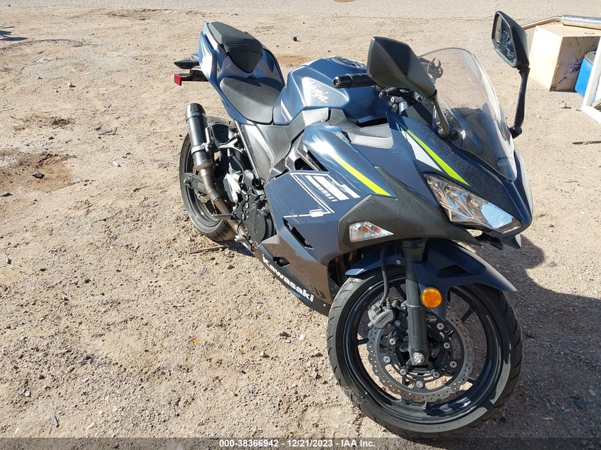 VIN JKAEXKH10NDAG4946 2022 KAWASAKI EX400