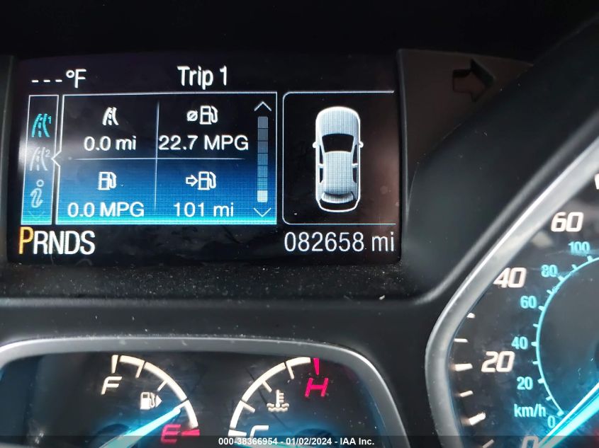 2016 FORD ESCAPE SE - 1FMCU9GX4GUB28832
