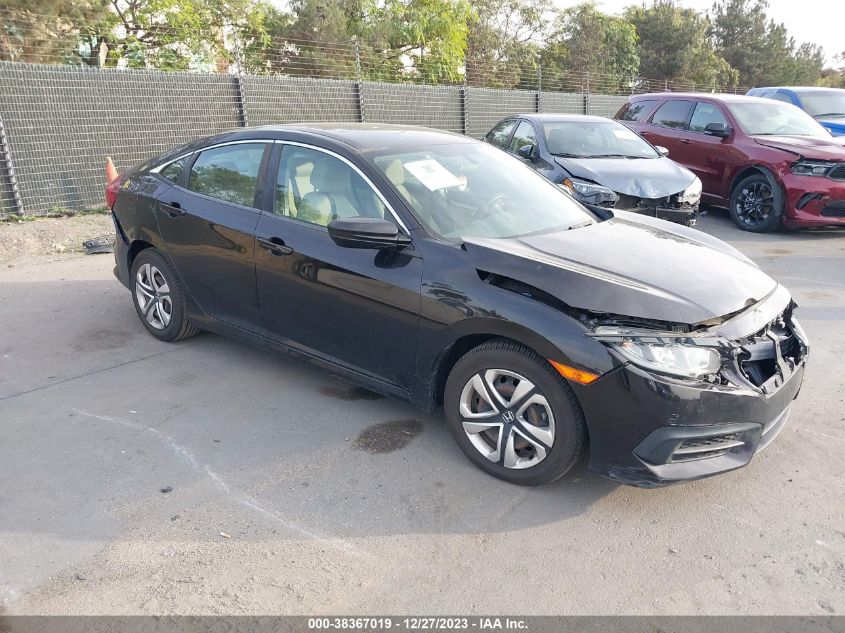 2018 HONDA CIVIC LX - 19XFC2F59JE004654