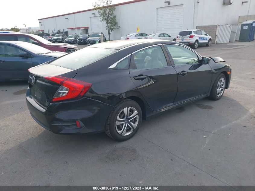 2018 HONDA CIVIC LX - 19XFC2F59JE004654