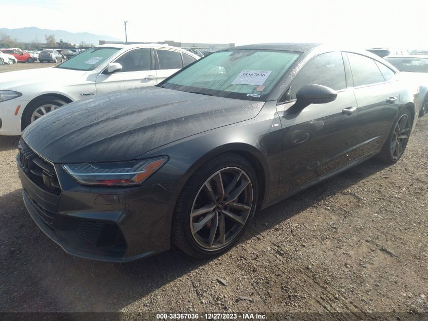 2021 AUDI A7 SPORTBACK PREMIUM PLUS 55 TFSI E QUATTRO S TRONIC WAUTPBF22MN073941