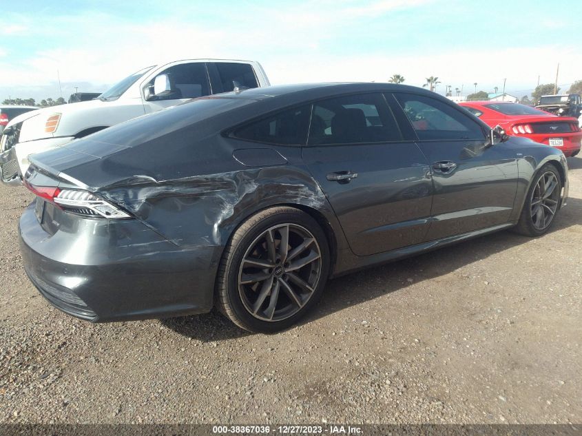 2021 AUDI A7 SPORTBACK PREMIUM PLUS 55 TFSI E QUATTRO S TRONIC WAUTPBF22MN073941