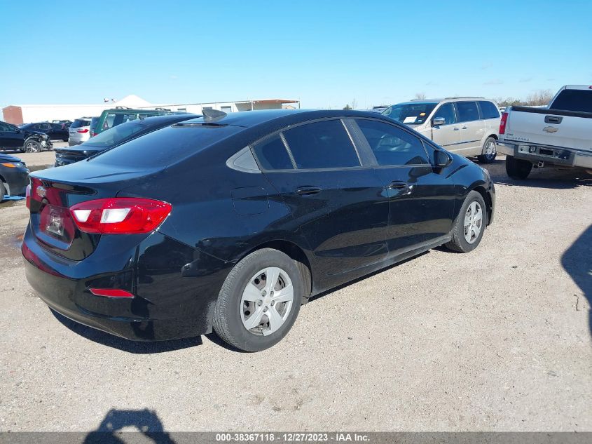 2016 CHEVROLET CRUZE LS - 1G1BC5SM9G7230983