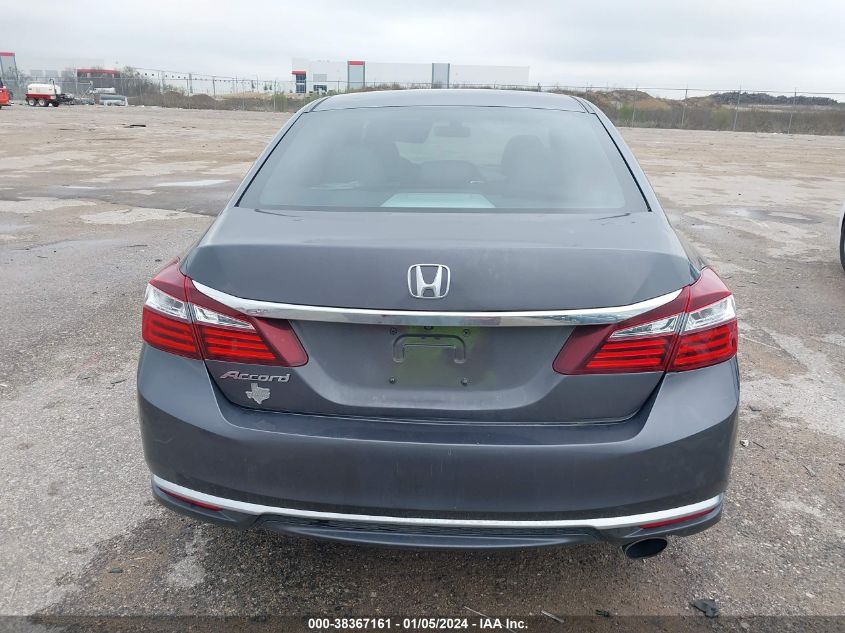 2016 HONDA ACCORD - 1HGCR2S36GA053551