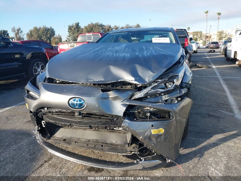 2022 TOYOTA MIRAI XLE JTDAAAAA2NA006768