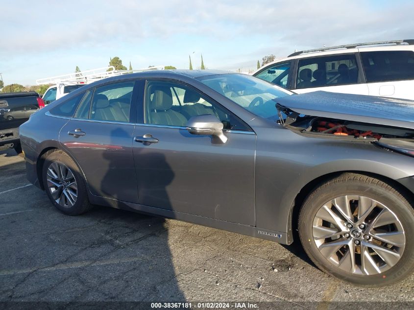 2022 TOYOTA MIRAI XLE JTDAAAAA2NA006768
