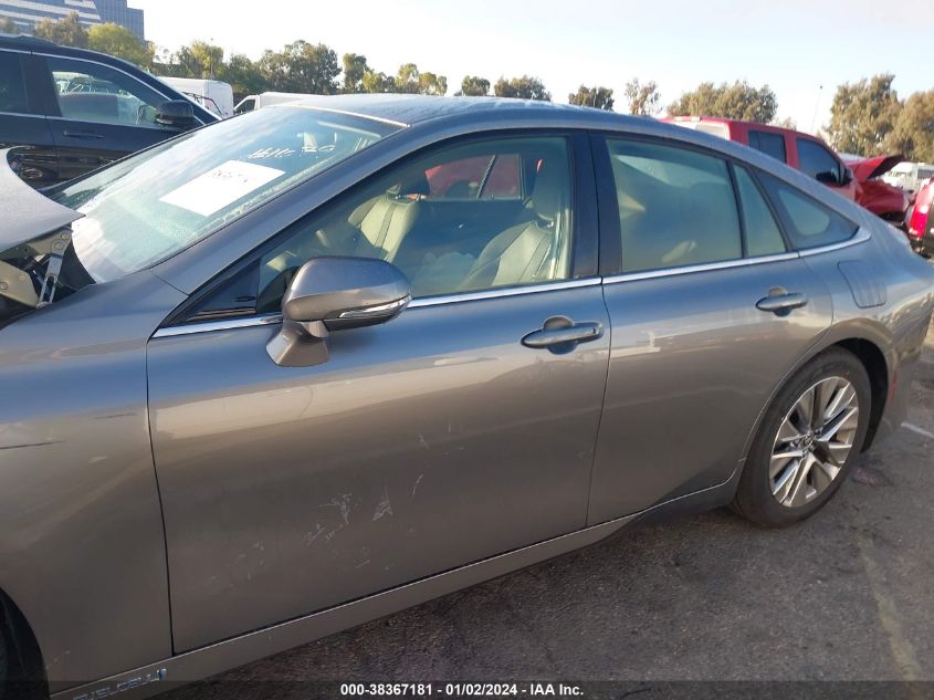 2022 TOYOTA MIRAI XLE JTDAAAAA2NA006768