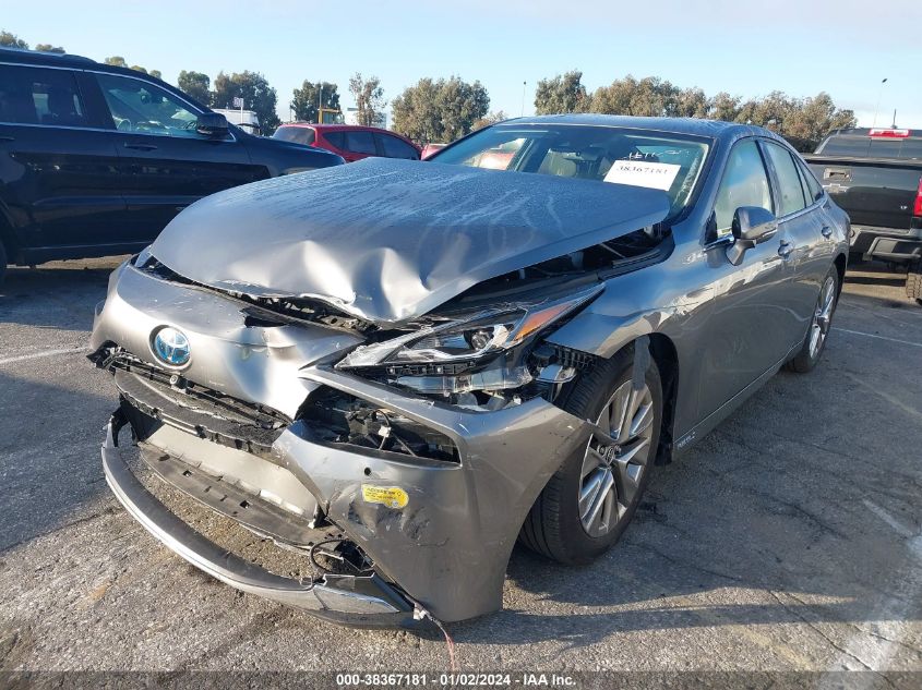 2022 TOYOTA MIRAI XLE JTDAAAAA2NA006768