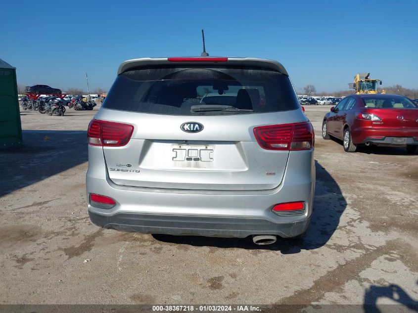 2019 KIA SORENTO L/LX - 5XYPG4A32KG586014