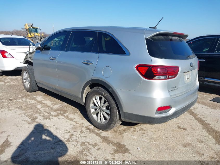 2019 KIA SORENTO L/LX - 5XYPG4A32KG586014