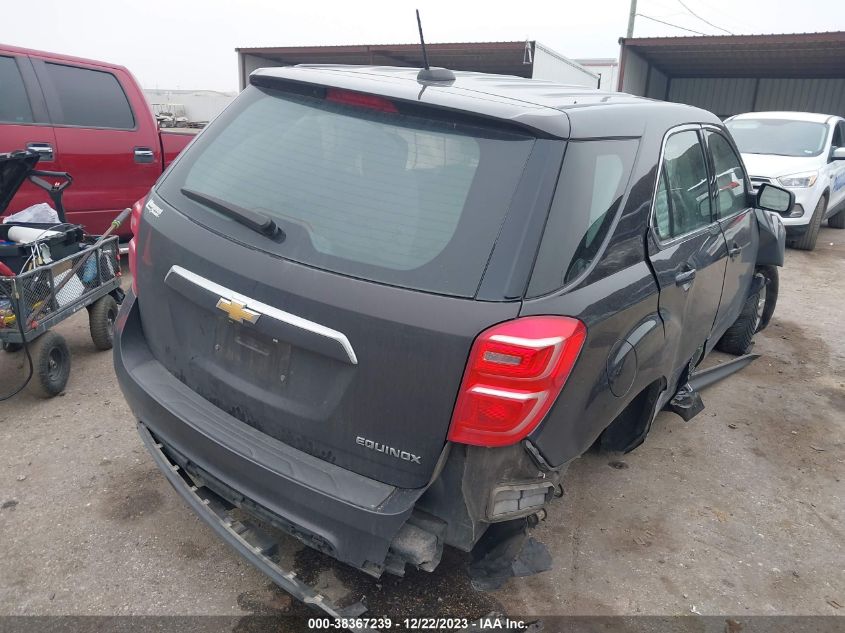 2016 CHEVROLET EQUINOX LS - 2GNALBEK6G6117592