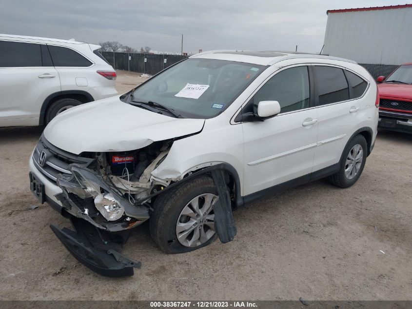 2013 HONDA CR-V EXL - 5J6RM3H78DL021188