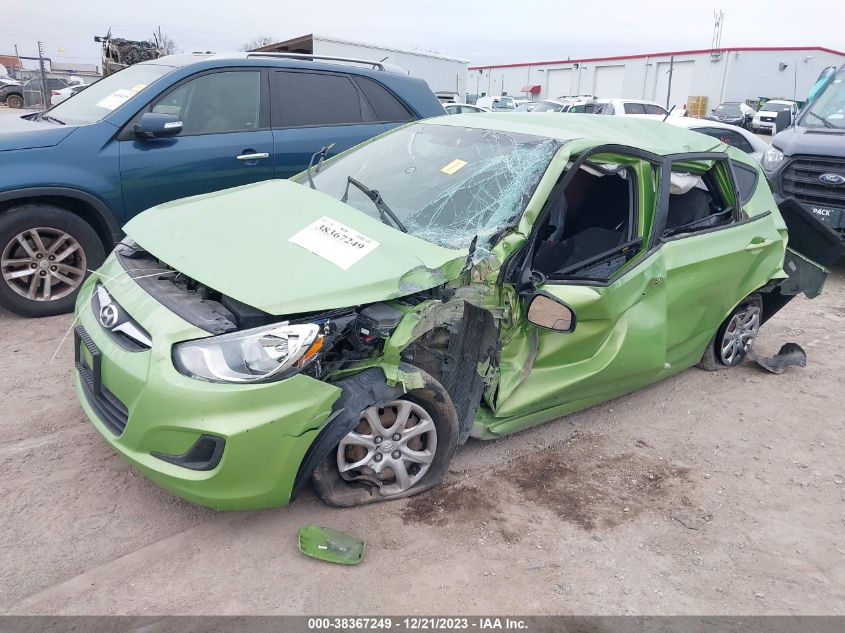 2014 HYUNDAI ACCENT GLS/GS - KMHCT5AE9EU182806