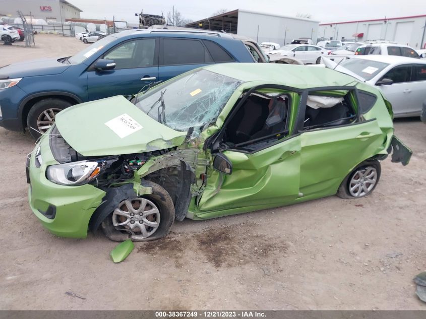 2014 HYUNDAI ACCENT GLS/GS - KMHCT5AE9EU182806