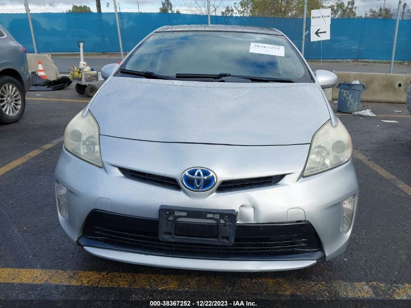 2013 TOYOTA PRIUS THREE - JTDKN3DU8D1715925