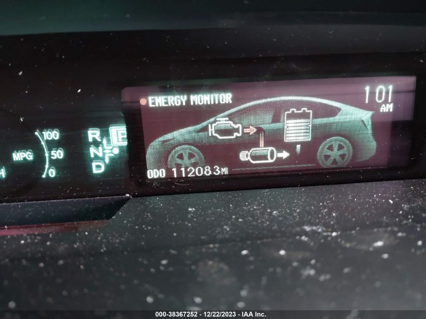 2013 TOYOTA PRIUS THREE - JTDKN3DU8D1715925