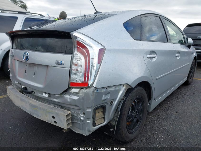 2013 TOYOTA PRIUS THREE - JTDKN3DU8D1715925