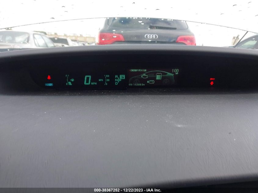 2013 TOYOTA PRIUS THREE - JTDKN3DU8D1715925