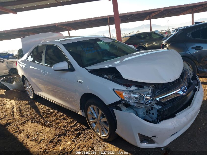 2014 TOYOTA CAMRY HYBRID XLE - 4T1BD1FKXEU107483