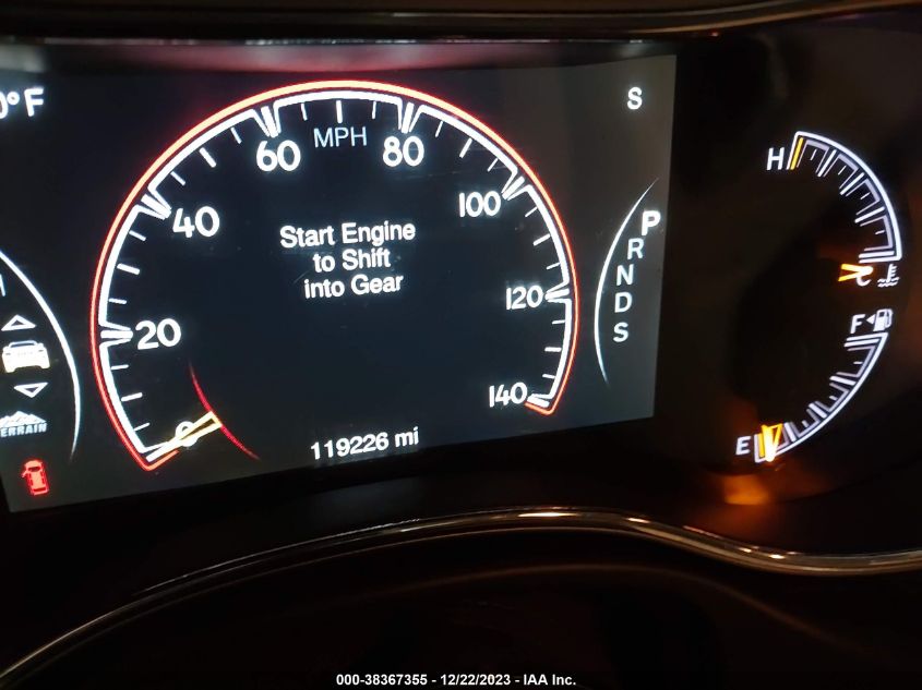 2014 JEEP GRAND CHEROKEE OVERLAND - 1C4RJFCGXEC535472