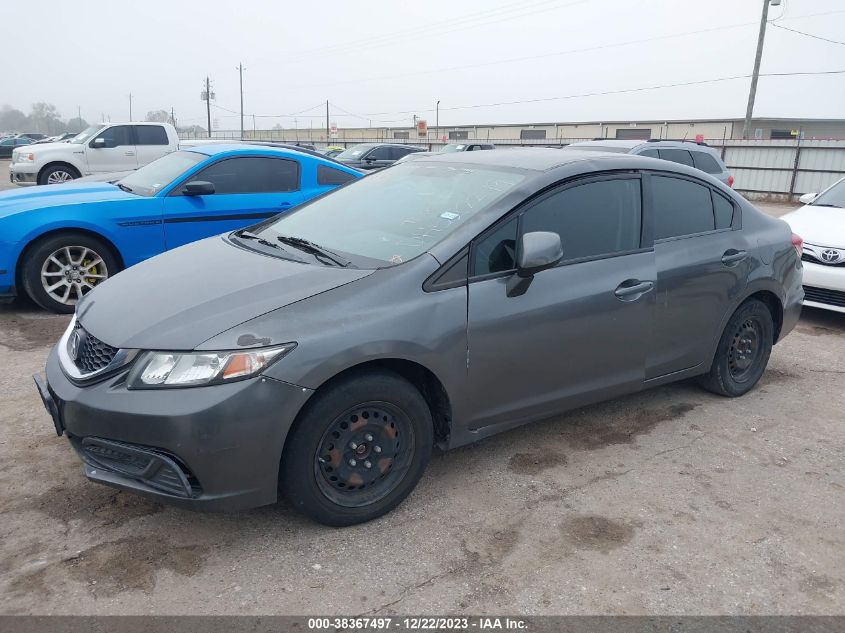 2013 HONDA CIVIC LX - 2HGFB2F56DH522279