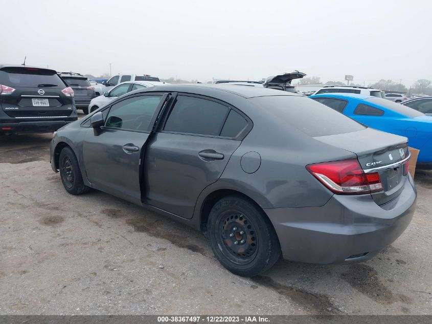 2013 HONDA CIVIC LX - 2HGFB2F56DH522279