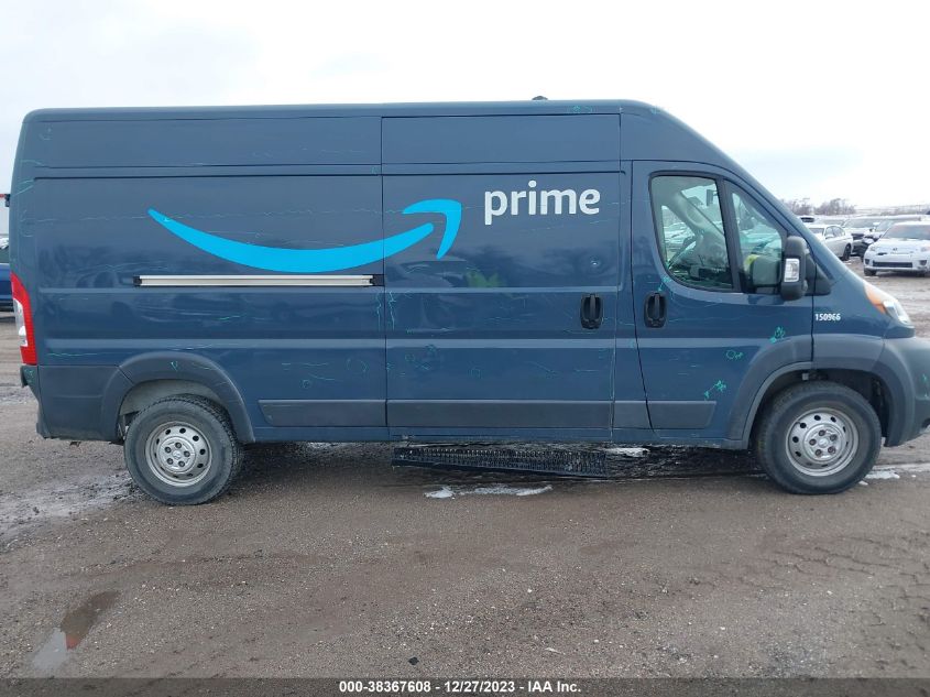 2018 RAM PROMASTER 2500 HIGH ROOF 159 WB 3C6TRVDG7JE159105