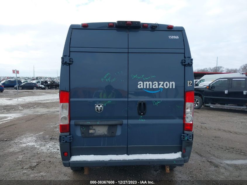 2018 RAM PROMASTER 2500 HIGH ROOF 159 WB 3C6TRVDG7JE159105