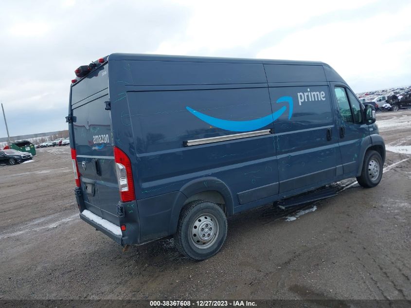 2018 RAM PROMASTER 2500 HIGH ROOF 159 WB 3C6TRVDG7JE159105
