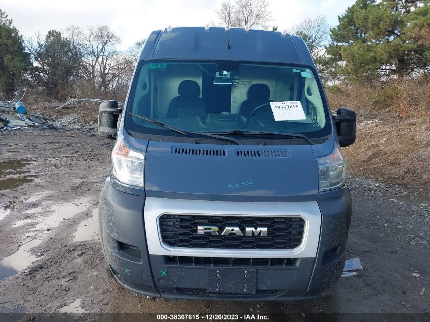 2019 RAM PROMASTER 3500 CARGO VAN HIGH ROOF 159 WB EXT - 3C6URVJG4KE544633