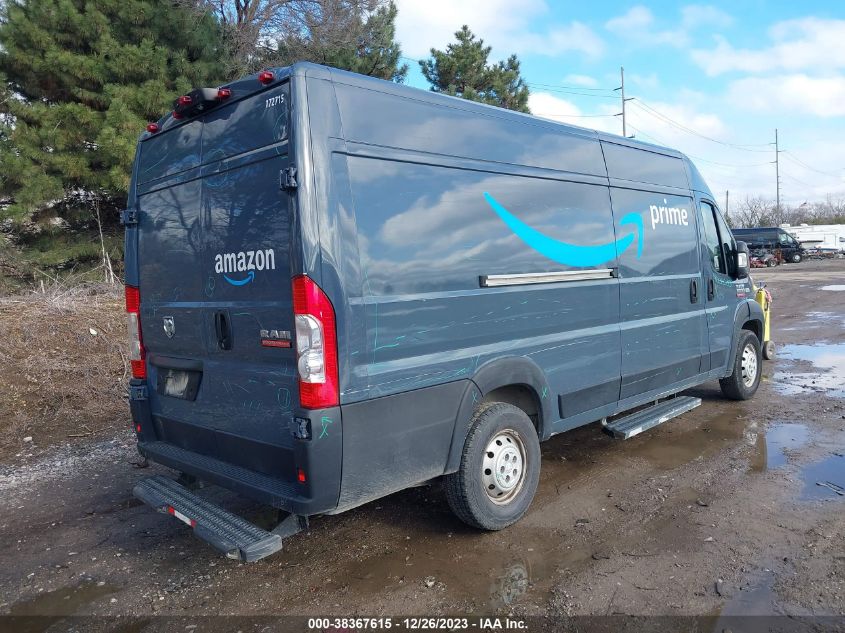 2019 RAM PROMASTER 3500 CARGO VAN HIGH ROOF 159 WB EXT - 3C6URVJG4KE544633