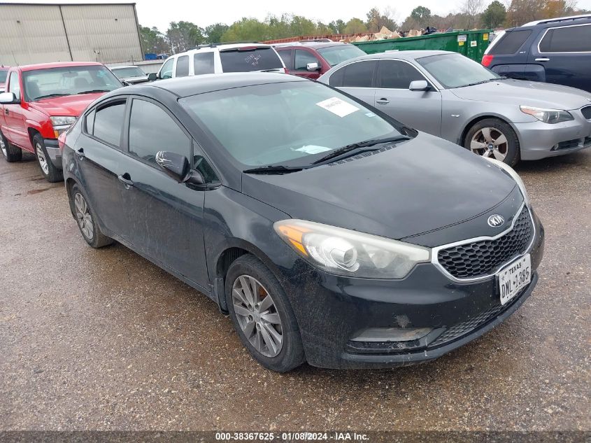 2014 KIA FORTE LX - KNAFX4A67E5233851