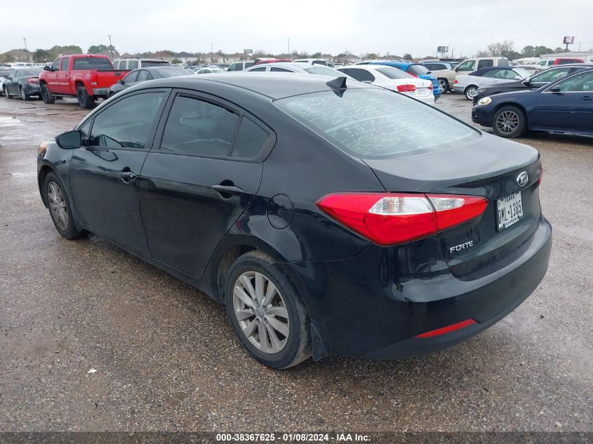 2014 KIA FORTE LX - KNAFX4A67E5233851